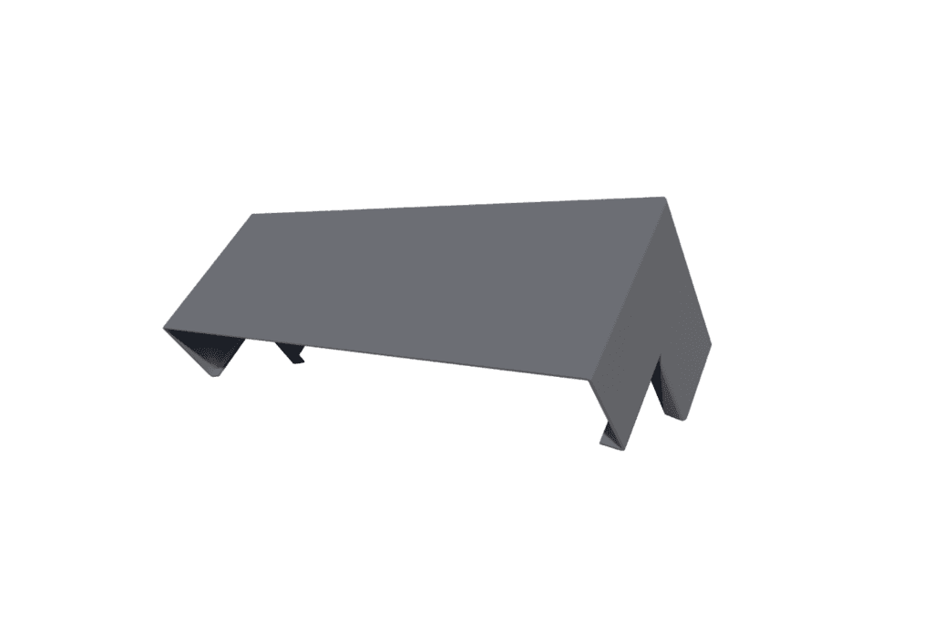 Aluminium Coping Apex Angle Copings - Kladworx