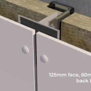 Aluminium Tee Rail 125mm Face, 60mm Back Leg