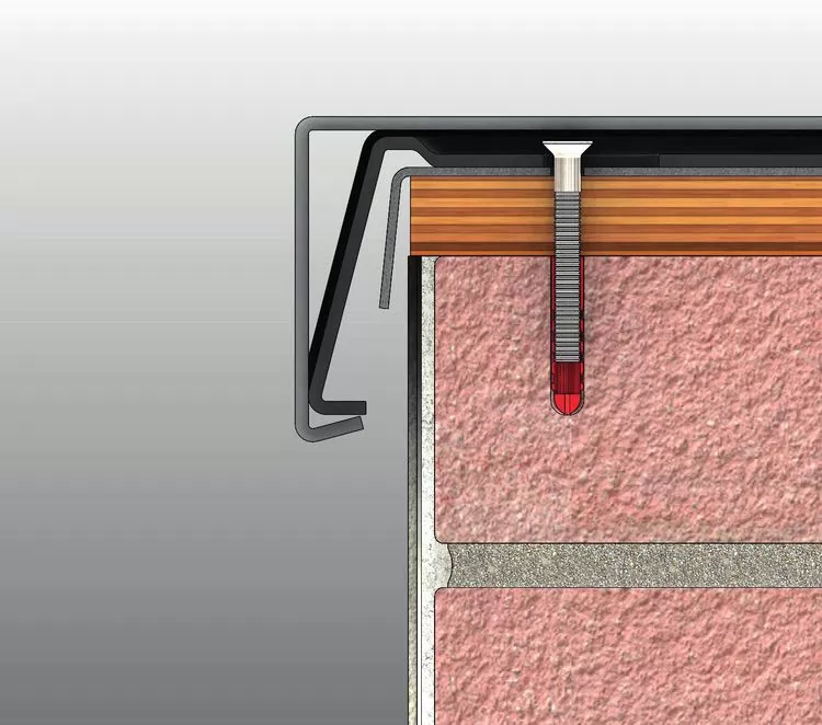 Aluminium Coping Installation